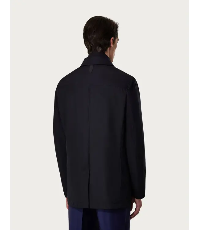 CANALI Carcoat with Technical fabric front