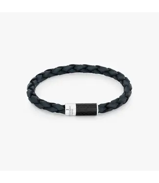 TATEOSSIAN Bracelet en cuir Carbon Pop bleu