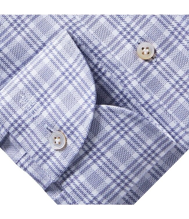 EMANUEL BERG Prince of Wales Check Shirt