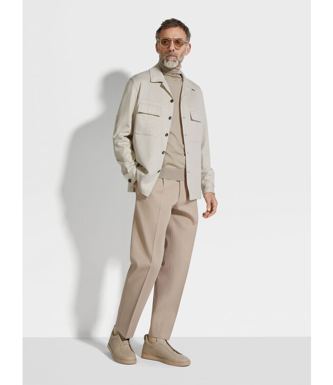 ZEGNA Oasi Cashmere Alba Surchemise