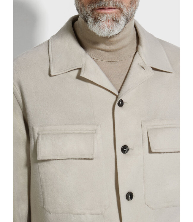 ZEGNA Oasi Cashmere Alba Surchemise