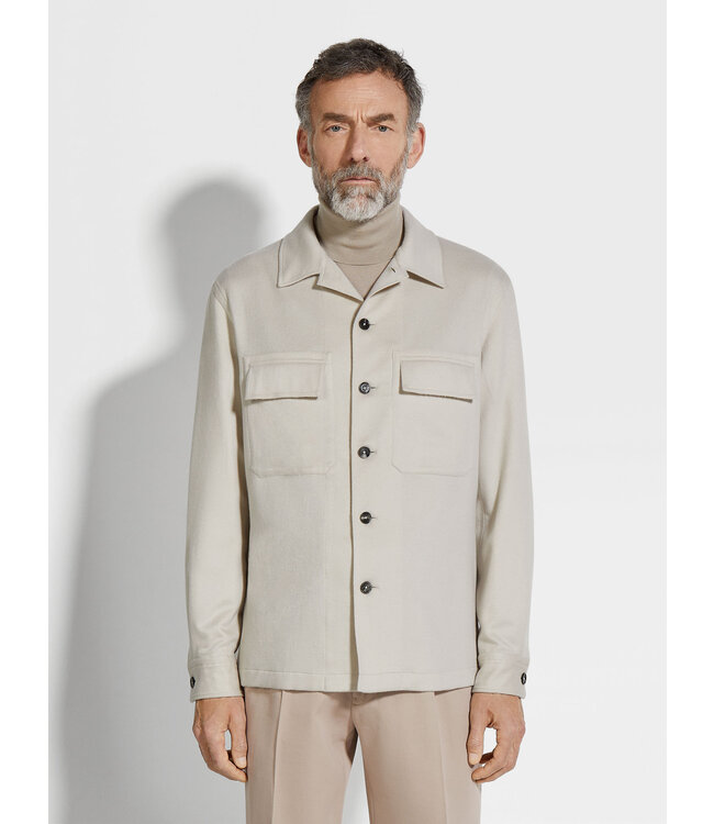 ZEGNA Oasi Cashmere Alba Surchemise