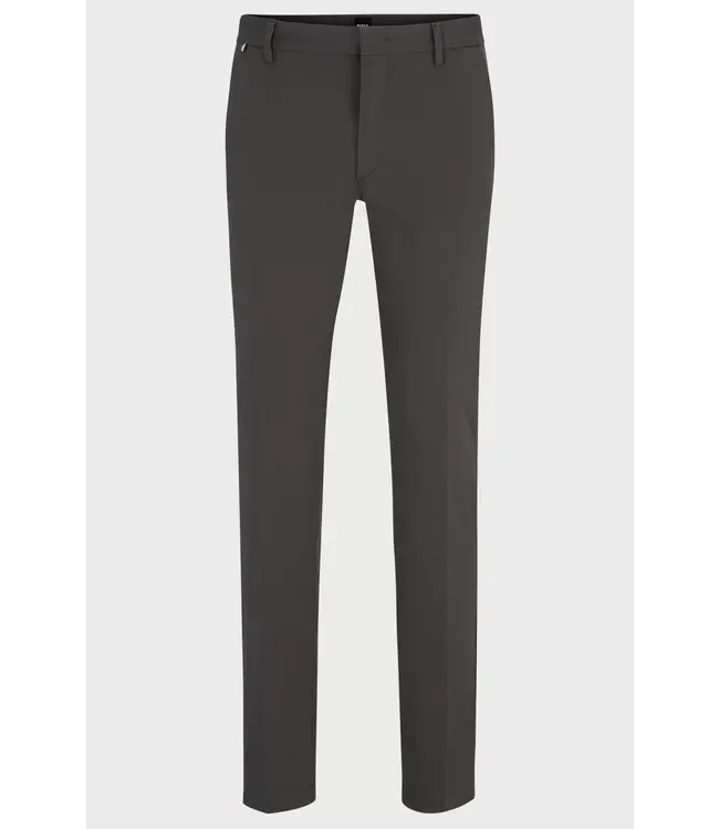BOSS Pantalon slim en coton mélangé extensible