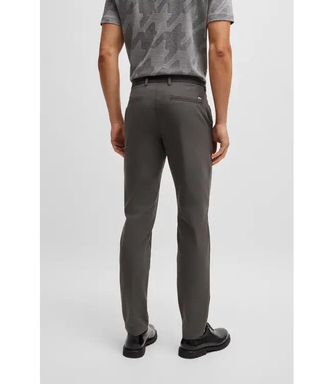 BOSS Pantalon slim en coton mélangé extensible