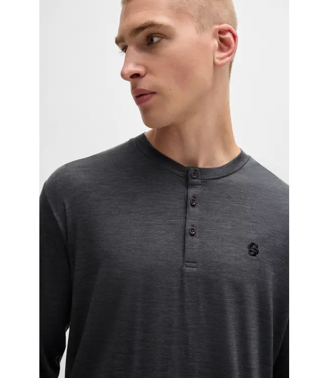 BOSS Pyjama à coupe régulière avec monogrammes double B brodés