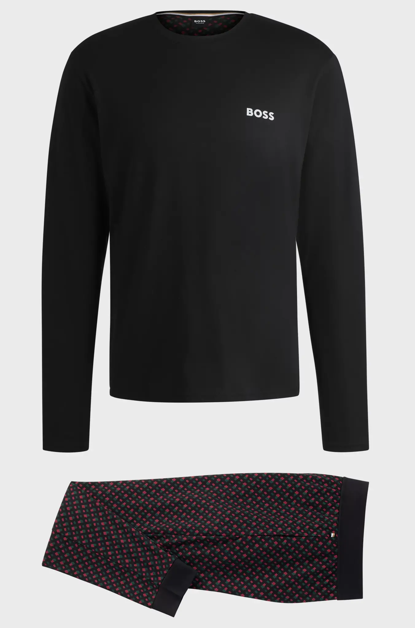 Interlock-Cotton Pyjamas with Signature Details