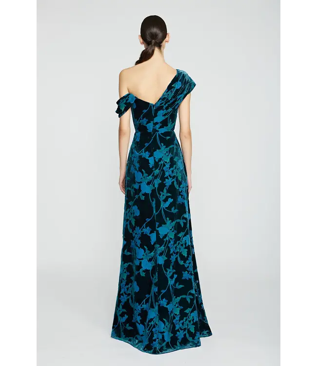 Theia Priscilla Asymmetric Gown