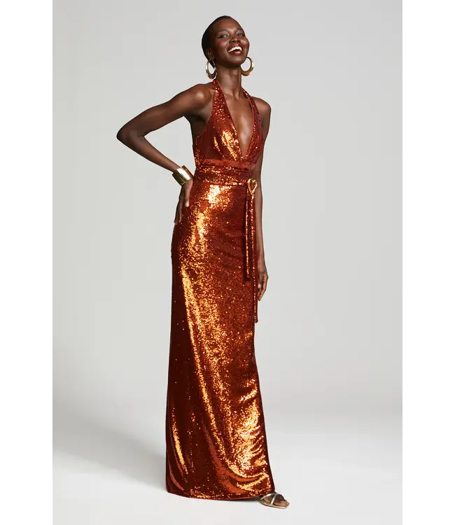 Halston Mio Gown in Sequin