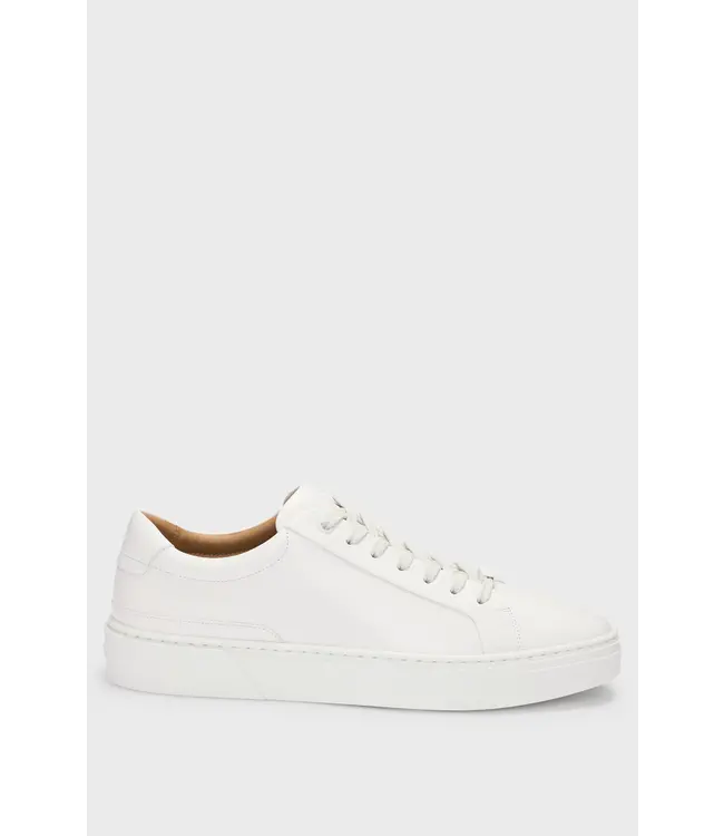 BOSS Baskets basses en cuir Gary avec boucle de laçage de marque