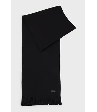 BOSS Raschel-Knit Scarf in Responsible Virgin Wool