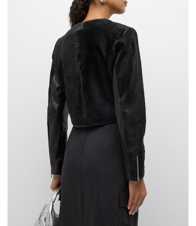 IRO PARIS Nana Embossed Jacket