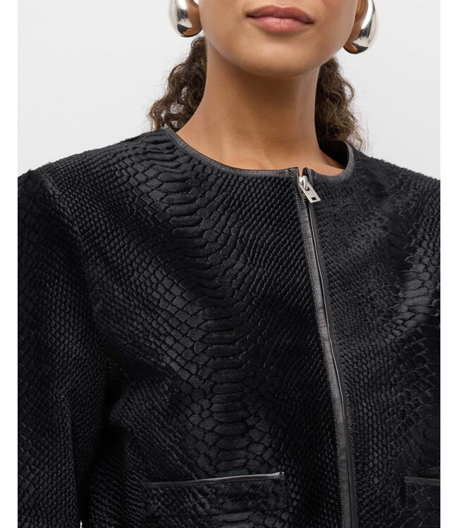 IRO PARIS Nana Embossed Jacket