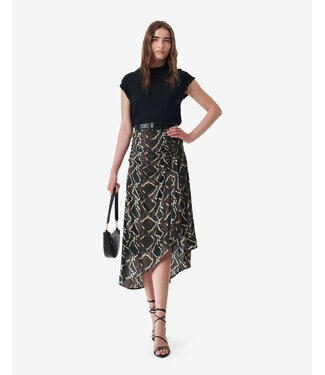IRO PARIS Alessandra Printed Skirt