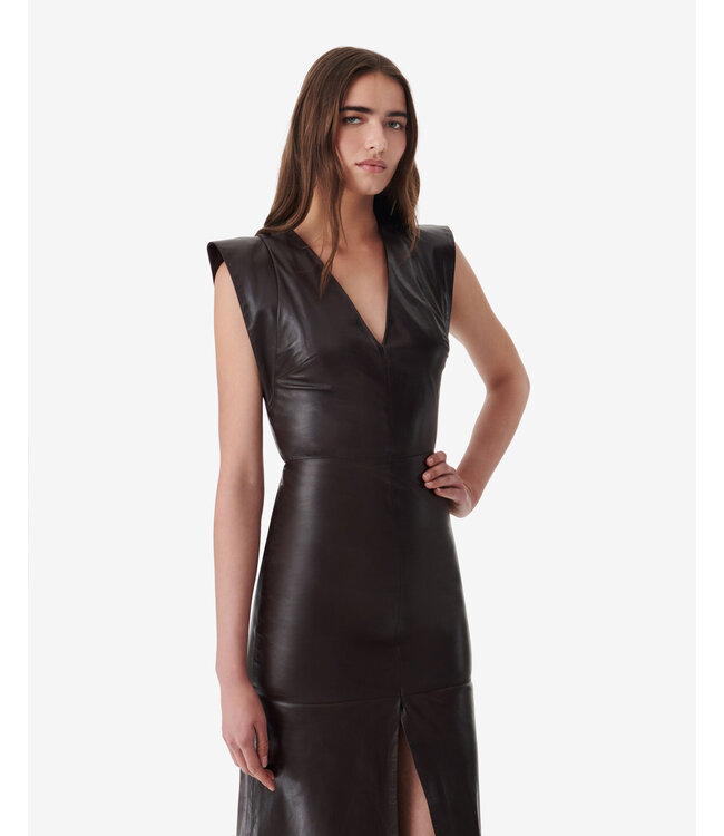 IRO PARIS Peneloppe Leather Dress