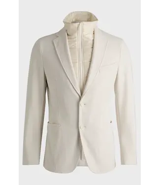 BOSS Veste cintrée en velours côtelé extensible performance