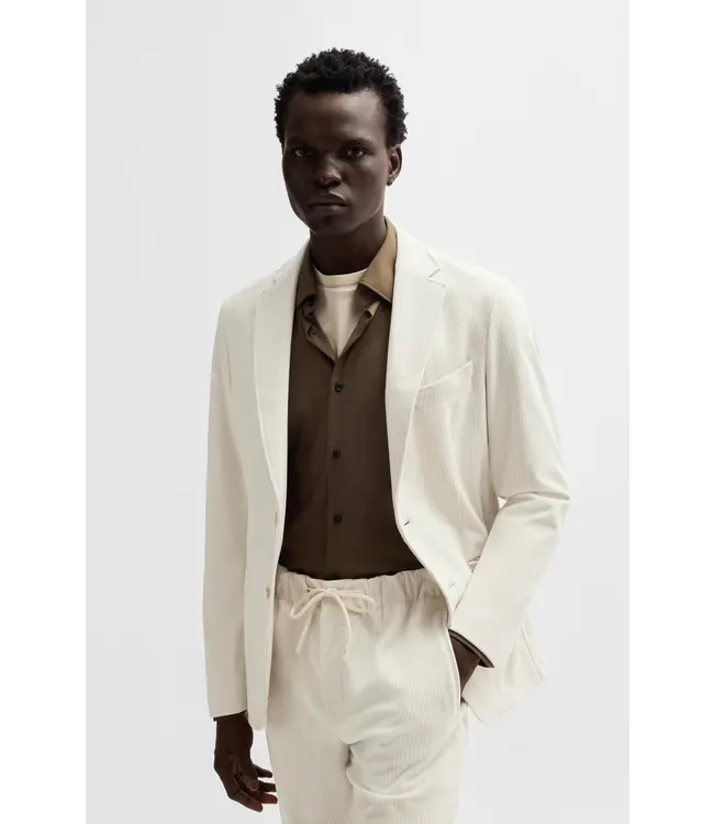 BOSS Slim-Fit Jacket in Performance-Stretch Corduroy