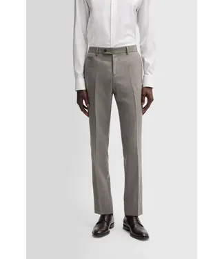 BOSS Slim-Fit Trousers in Micro-Patterned Stretch Wool