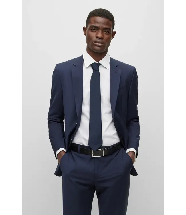 BOSS Ceinture réversible en cuir italien avec logo Keeper