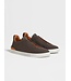 ZEGNA Brown Triple Stitch Sneakers