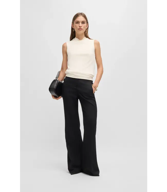 BOSS Sleeveless Top with Cowl Neckline