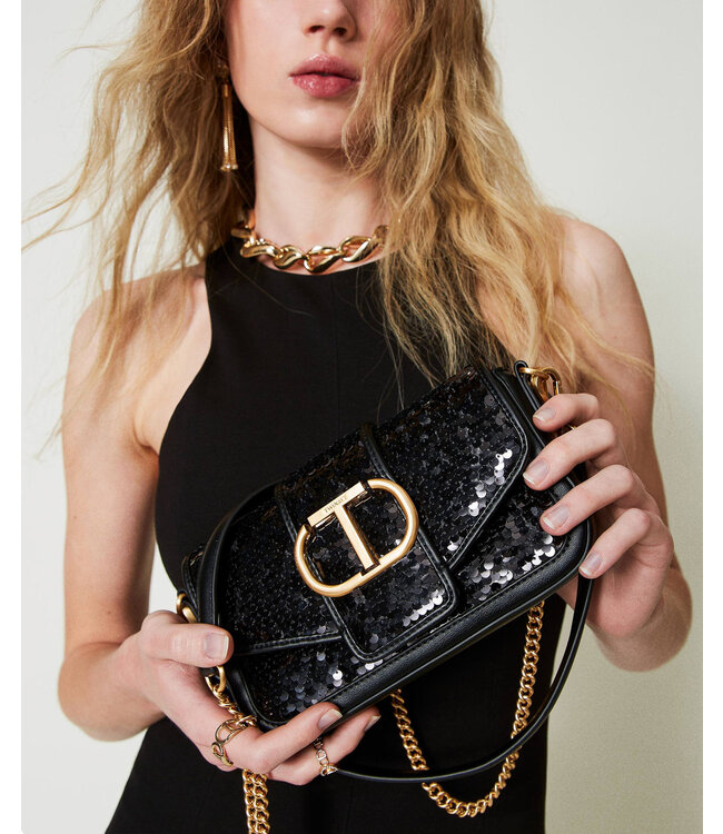 TWINSET 'Amie' shoulder bag with sequins