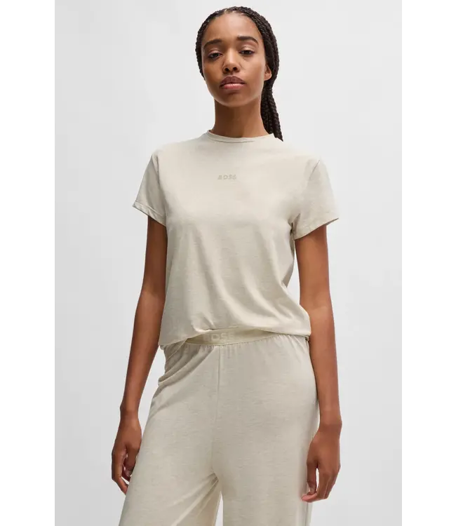 BOSS Bas de pyjama modulaire extensible avec ceinture marquée