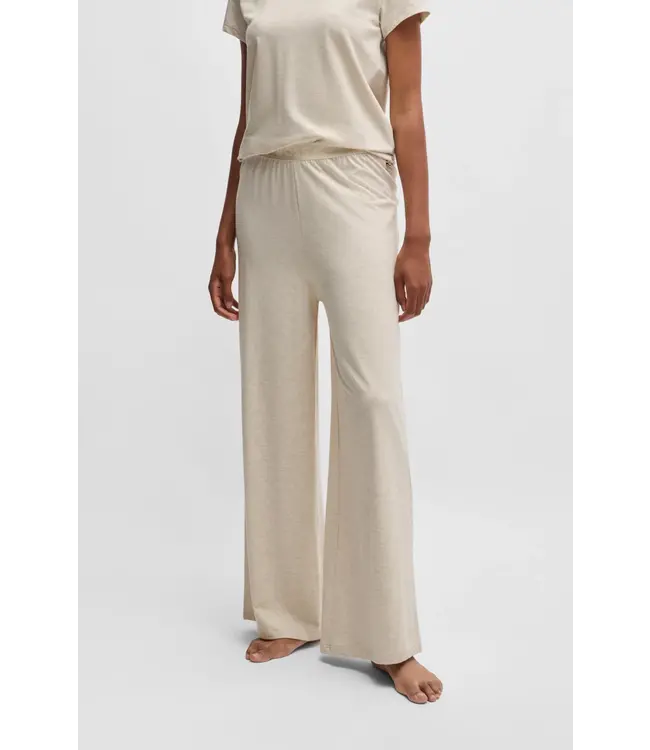 BOSS Bas de pyjama modulaire extensible avec ceinture marquée