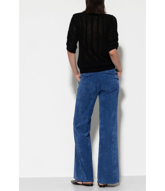 LUISA CERANO Pantalon bootcut en velours côtelé