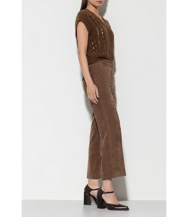 LUISA CERANO Pantalon large en corde