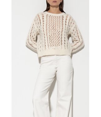 LUISA CERANO Pull en mélange d'alpaga LUISA CERANO Pull en mélange d'alpaga