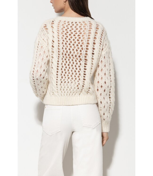 LUISA CERANO Pull en mélange d'alpaga