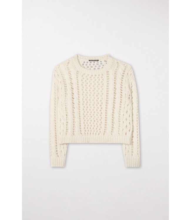 LUISA CERANO Pull en mélange d'alpaga