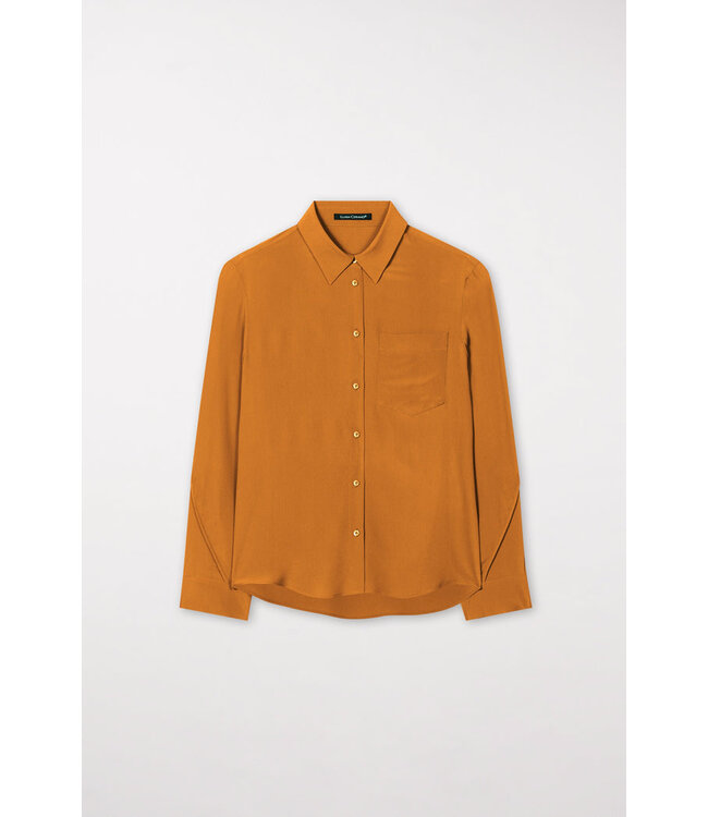 LUISA CERANO Silk blend shirt blouse