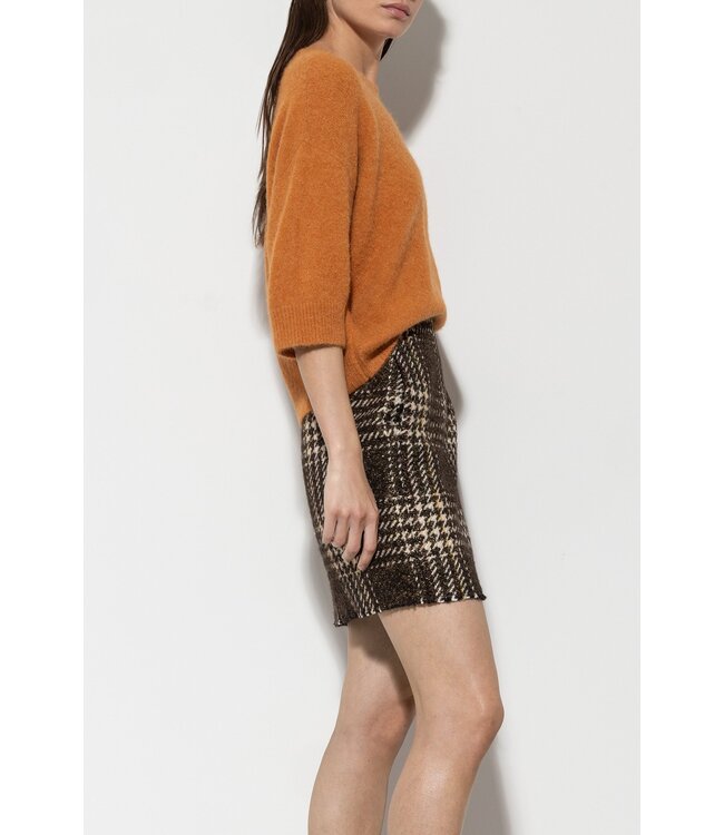 LUISA CERANO Minijupe à carreaux