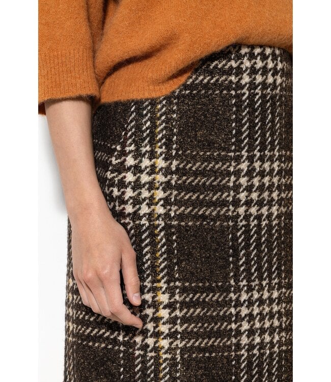 LUISA CERANO Minijupe à carreaux