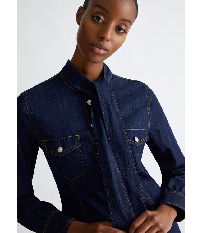 LIU JO Chemise à nœuds en denim