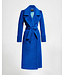 SENTALER Bouclé Alpaca Long Notched Collar Wrap Coat