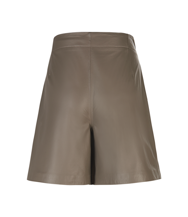 RIANI Lamb Nappa Leather Skort