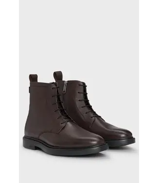 BOSS Demi-bottes GORE-TEX en cuir imprimé avec semelle en caoutchouc