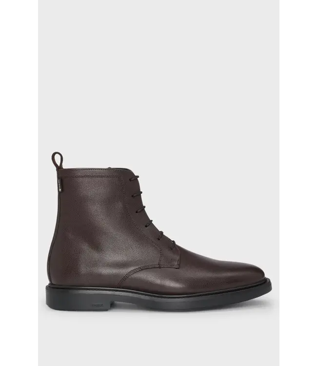 BOSS Printed-leather GORE-TEX Half Boots with a Rubber Outsole