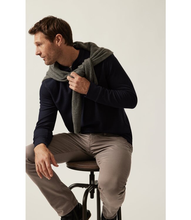 34 HERITAGE Cool Tapered Leg Pants in Taupe Coolmax