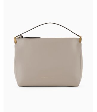 EMPORIO ARMANI Grand sac à main en cuir lisse
