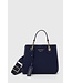 EMPORIO ARMANI Small Navy handbag with gold details