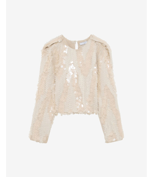 IRO PARIS Ioana Sequin Top