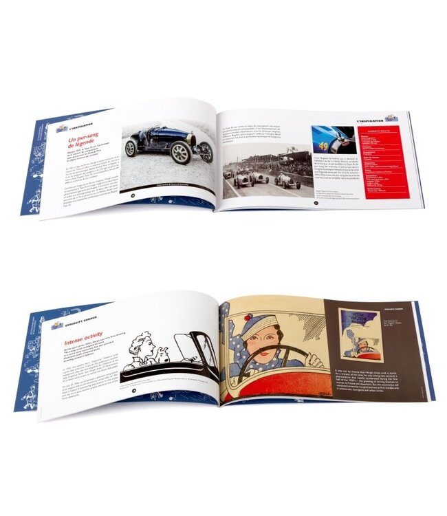 TINTIN Voiture Tintin N°41-La type 35 de Bobby Smiles