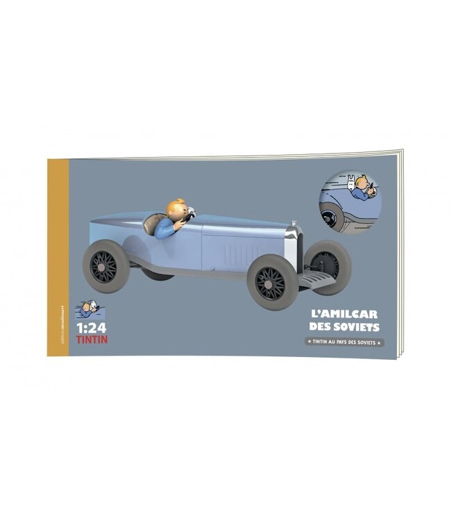TINTIN Vehicule: Amilcar Bleue