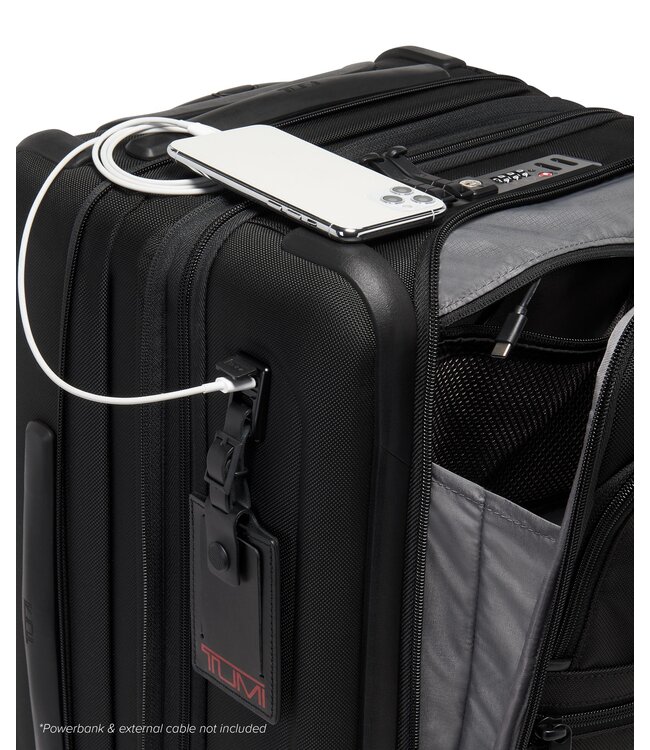 TUMI International Expandable 4 Wheeled Carry-On