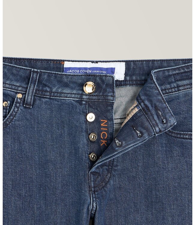 Jacob Cohen Nick 5 Pocket Cotton-Blend Stretch Jeans