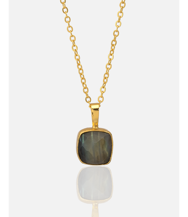 RM KANDY Labradorite Pendant Necklace