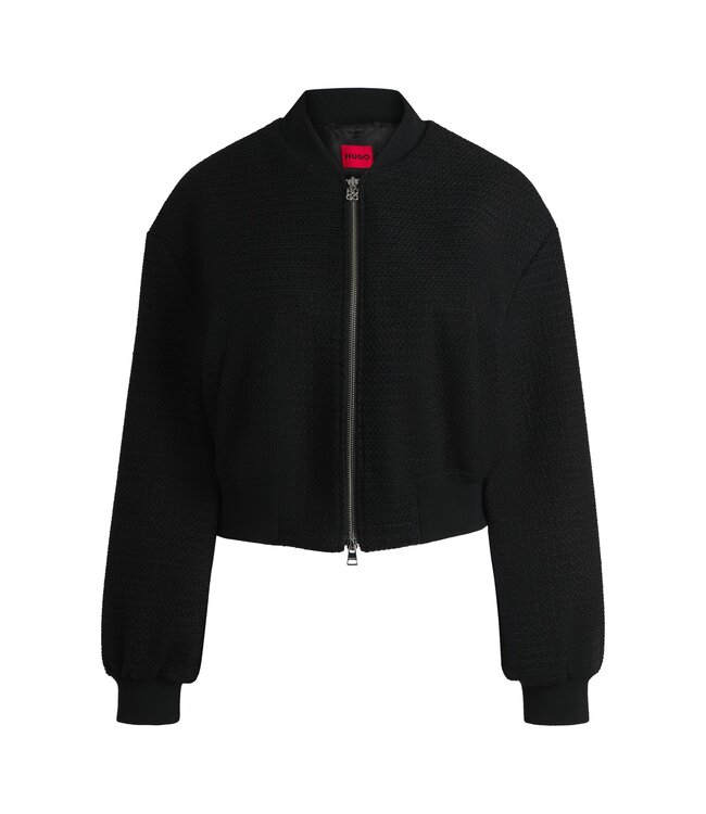 BOSS Veste en bouclette à la coupe décontractée